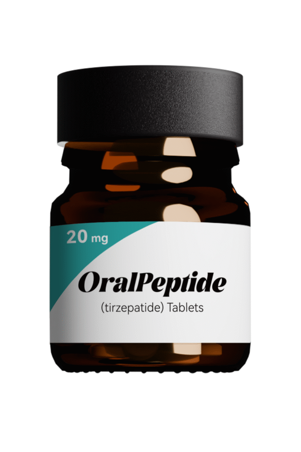 OralPeptide Tirzepatide Oral Tablets 20mg/30 tablets per bottle
