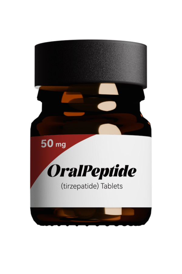OralPeptide Tirzepatide Oral Tablets 50mg/30 tablets per bottle